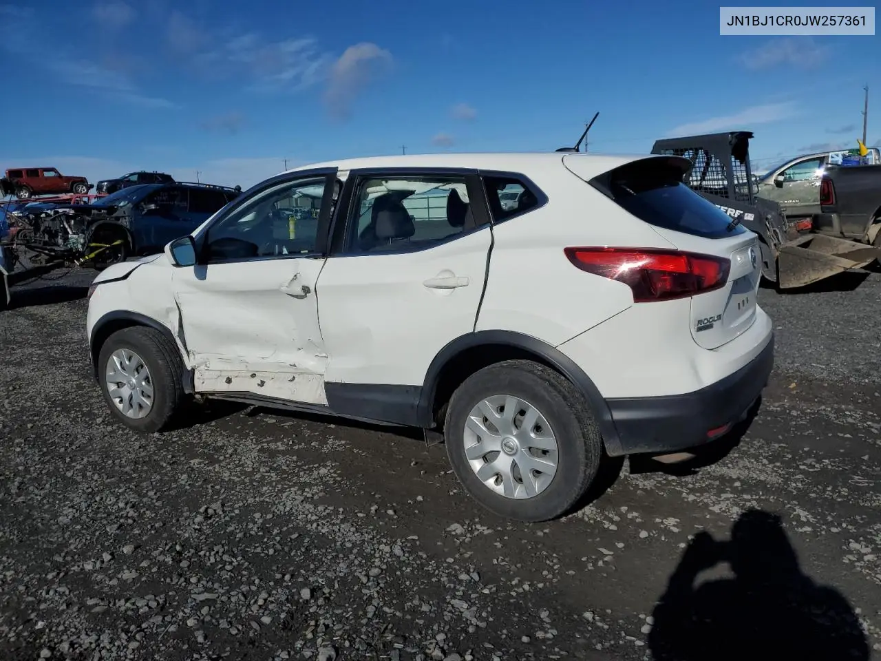 JN1BJ1CR0JW257361 2018 Nissan Rogue Sport S