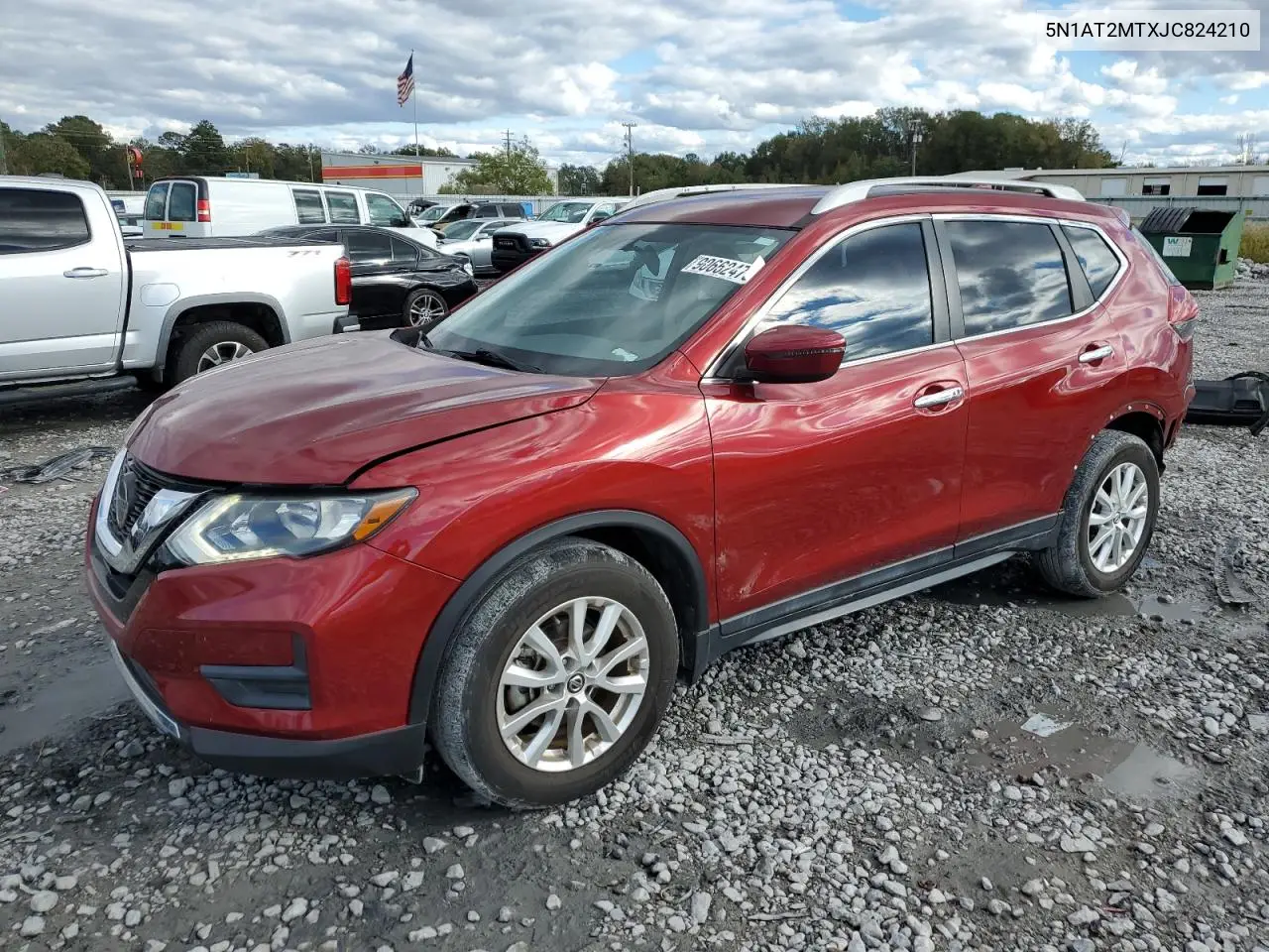 5N1AT2MTXJC824210 2018 Nissan Rogue S
