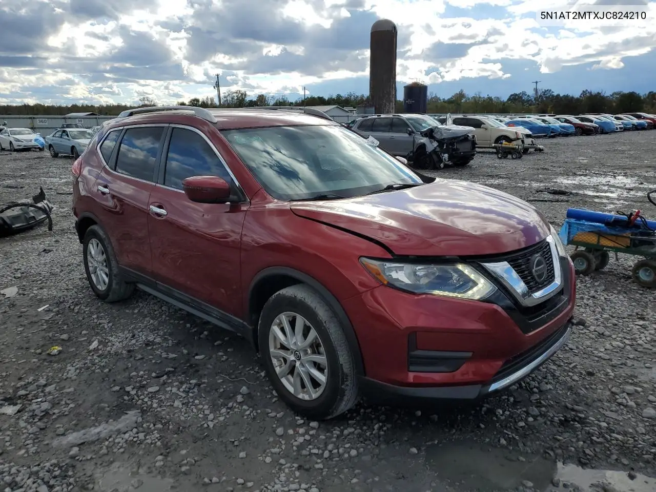 5N1AT2MTXJC824210 2018 Nissan Rogue S
