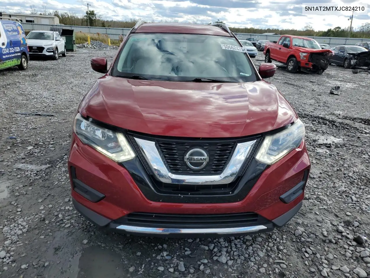 5N1AT2MTXJC824210 2018 Nissan Rogue S