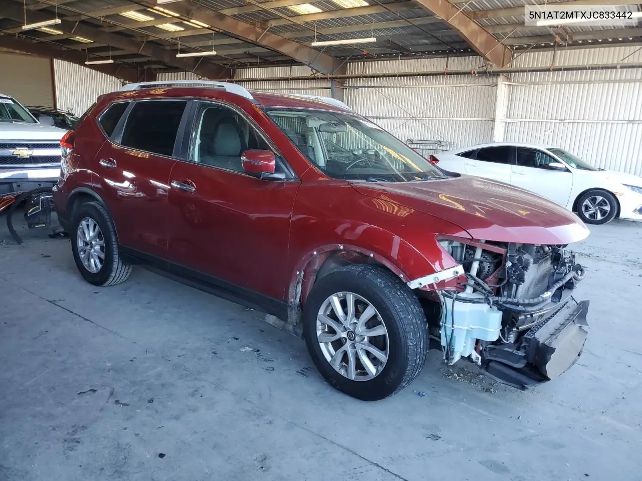 5N1AT2MTXJC833442 2018 Nissan Rogue S