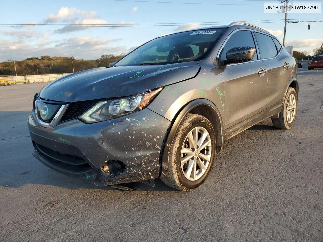 JN1BJ1CP3JW187790 2018 Nissan Rogue Sport S