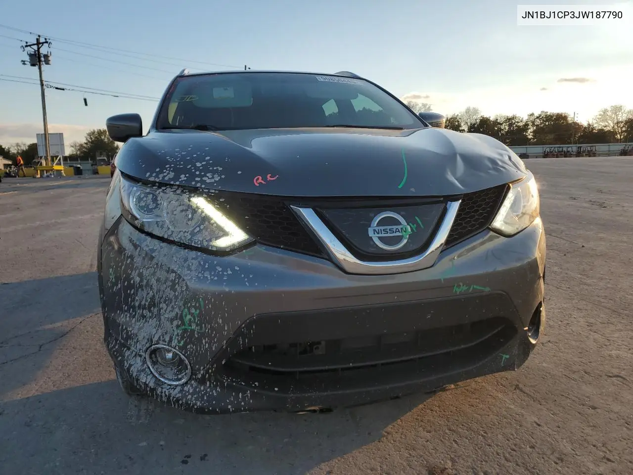 JN1BJ1CP3JW187790 2018 Nissan Rogue Sport S