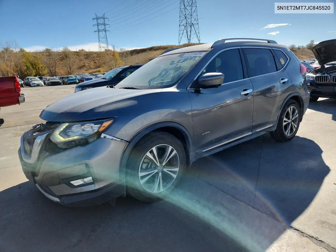 5N1ET2MT7JC845520 2018 Nissan Rogue Sv Hybrid