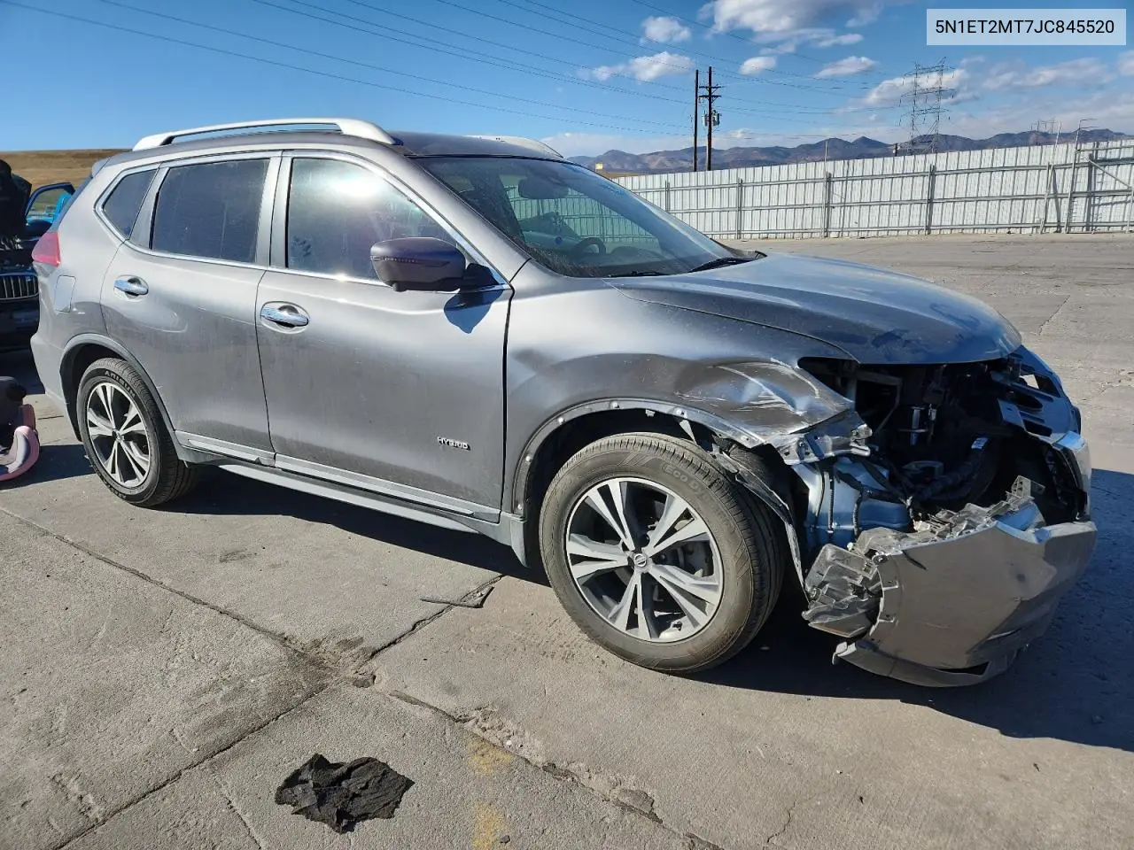 5N1ET2MT7JC845520 2018 Nissan Rogue Sv Hybrid