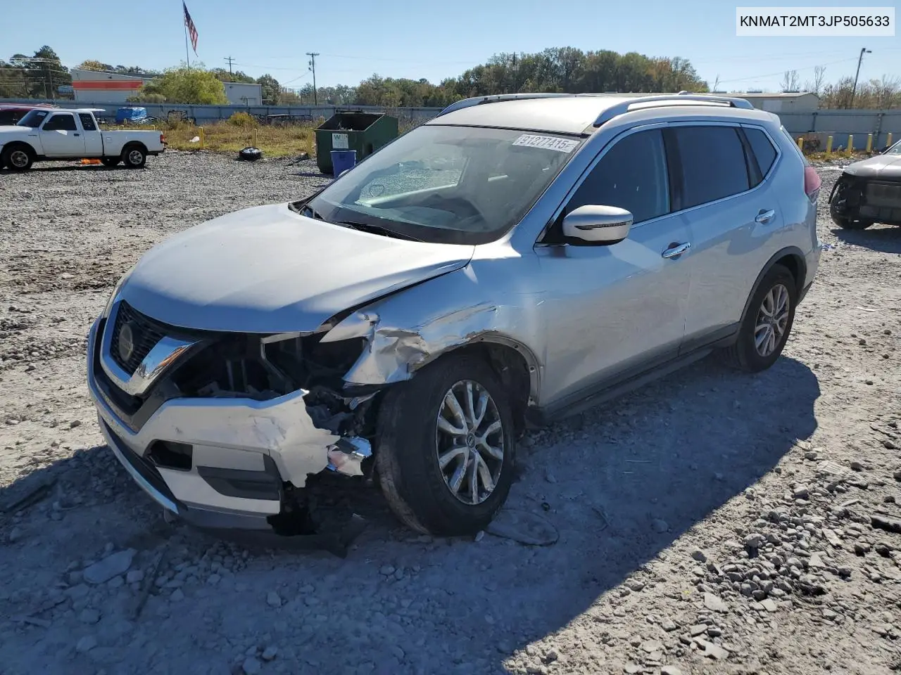 KNMAT2MT3JP505633 2018 Nissan Rogue S