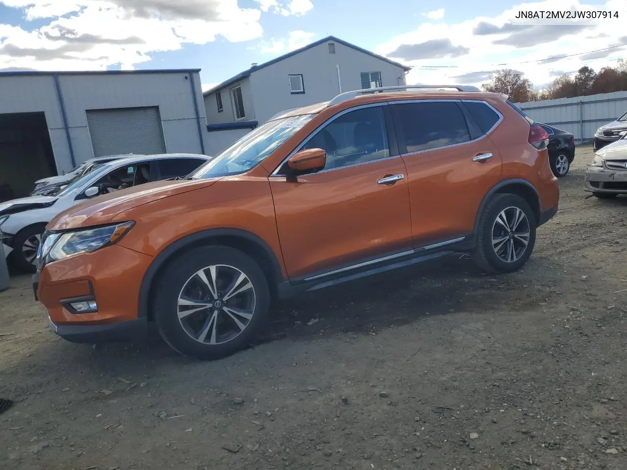 JN8AT2MV2JW307914 2018 Nissan Rogue S