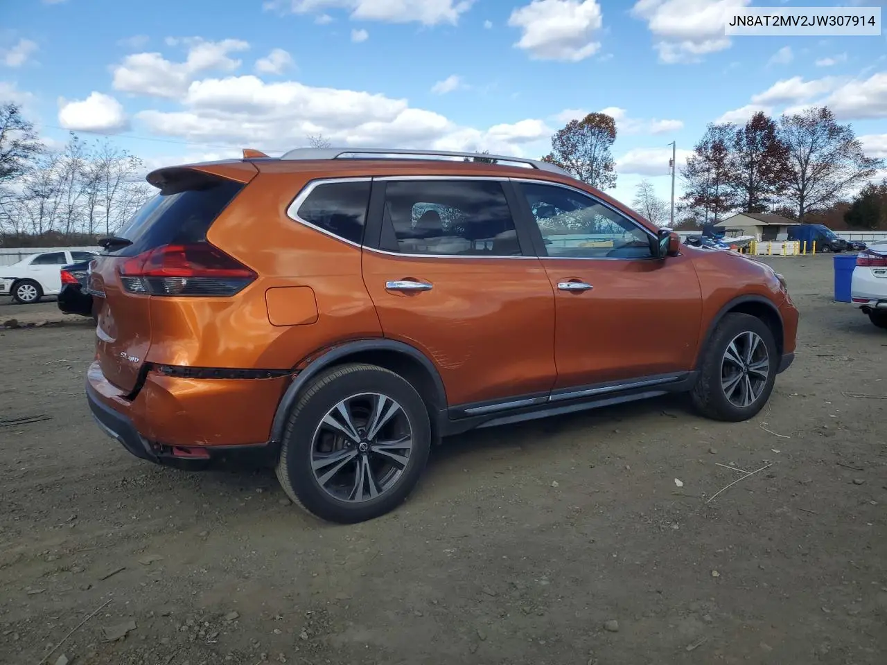 JN8AT2MV2JW307914 2018 Nissan Rogue S