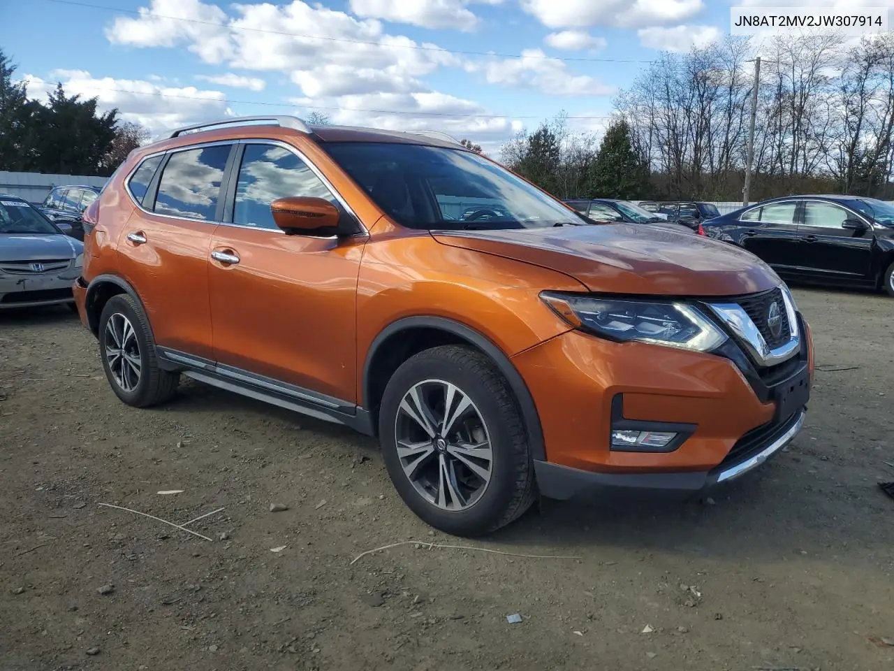 JN8AT2MV2JW307914 2018 Nissan Rogue S