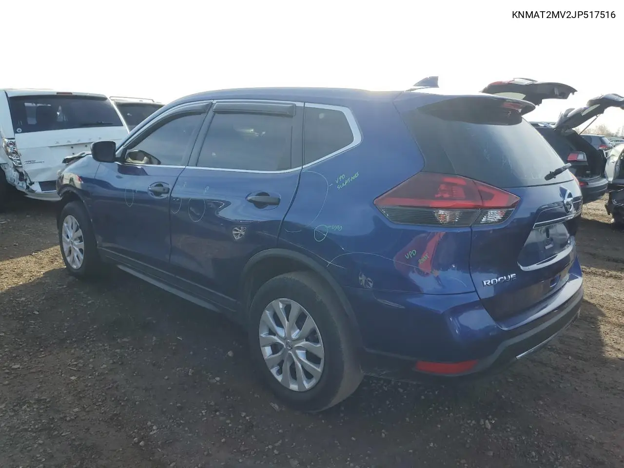 KNMAT2MV2JP517516 2018 Nissan Rogue S