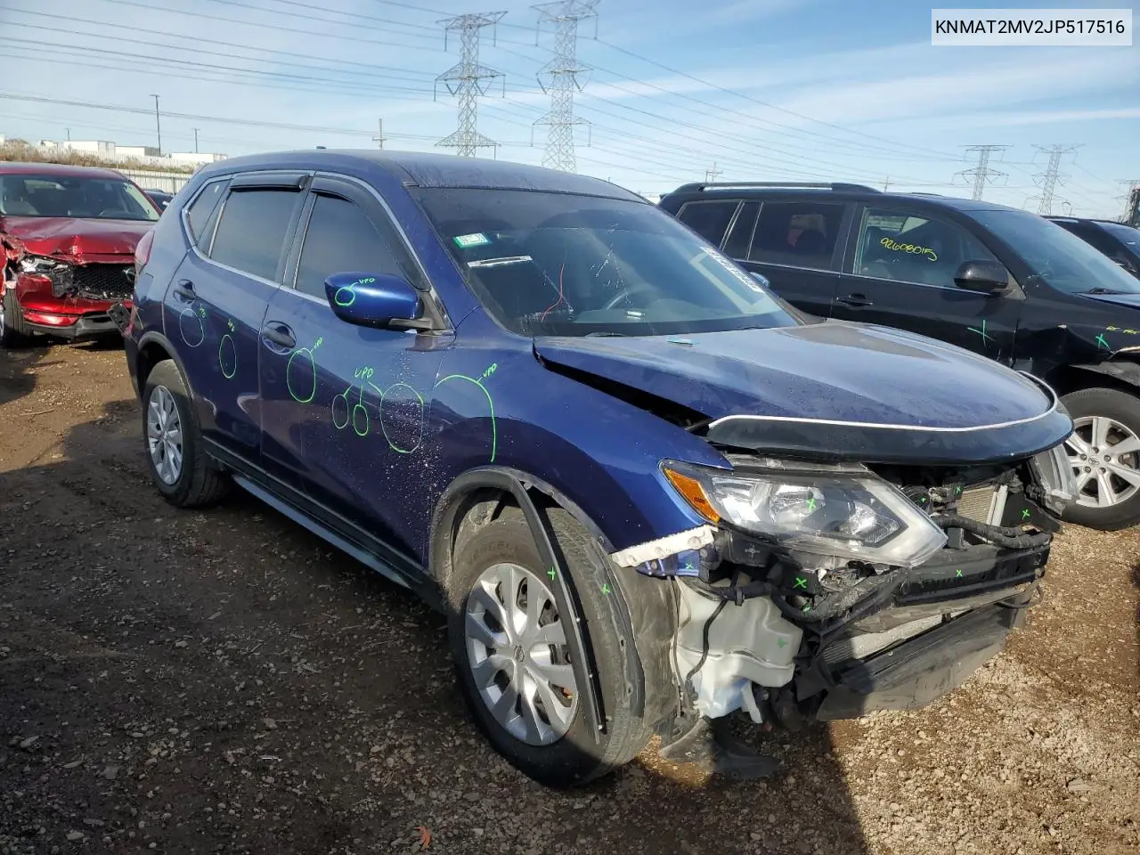 KNMAT2MV2JP517516 2018 Nissan Rogue S
