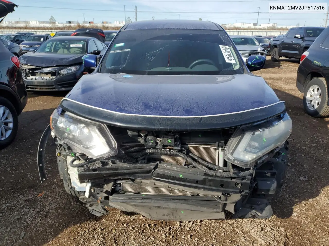 KNMAT2MV2JP517516 2018 Nissan Rogue S