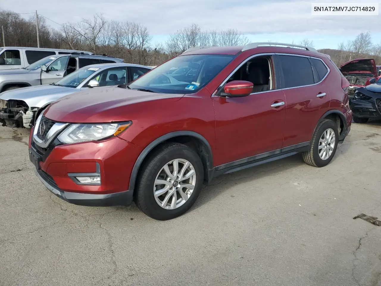 5N1AT2MV7JC714829 2018 Nissan Rogue S