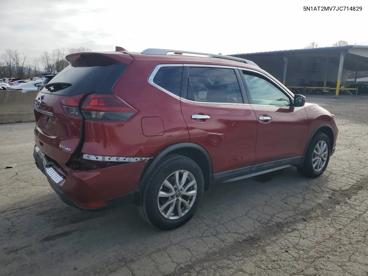 5N1AT2MV7JC714829 2018 Nissan Rogue S