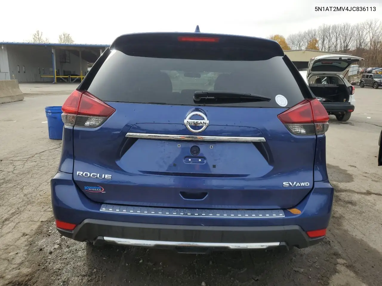 5N1AT2MV4JC836113 2018 Nissan Rogue S