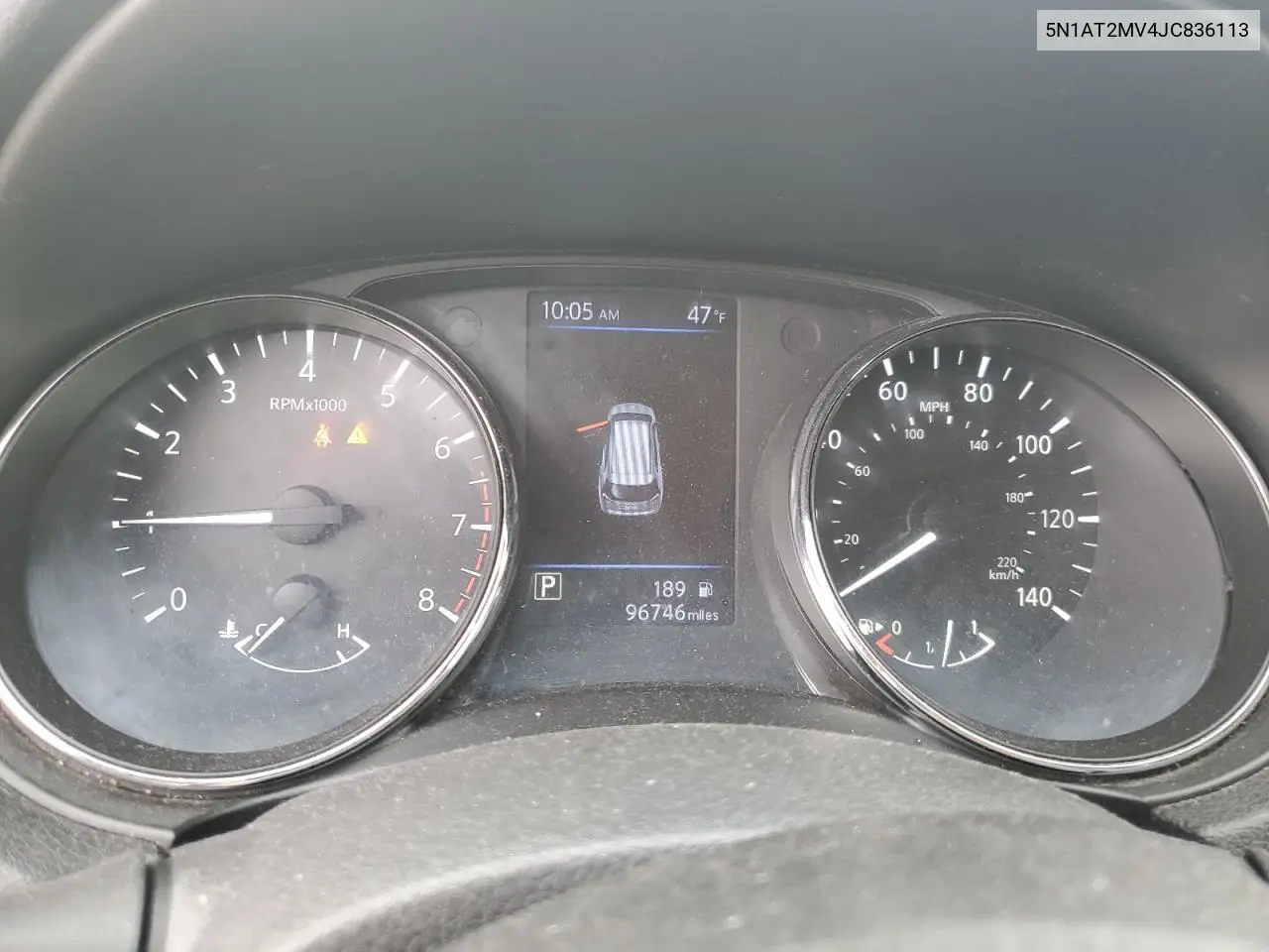 5N1AT2MV4JC836113 2018 Nissan Rogue S