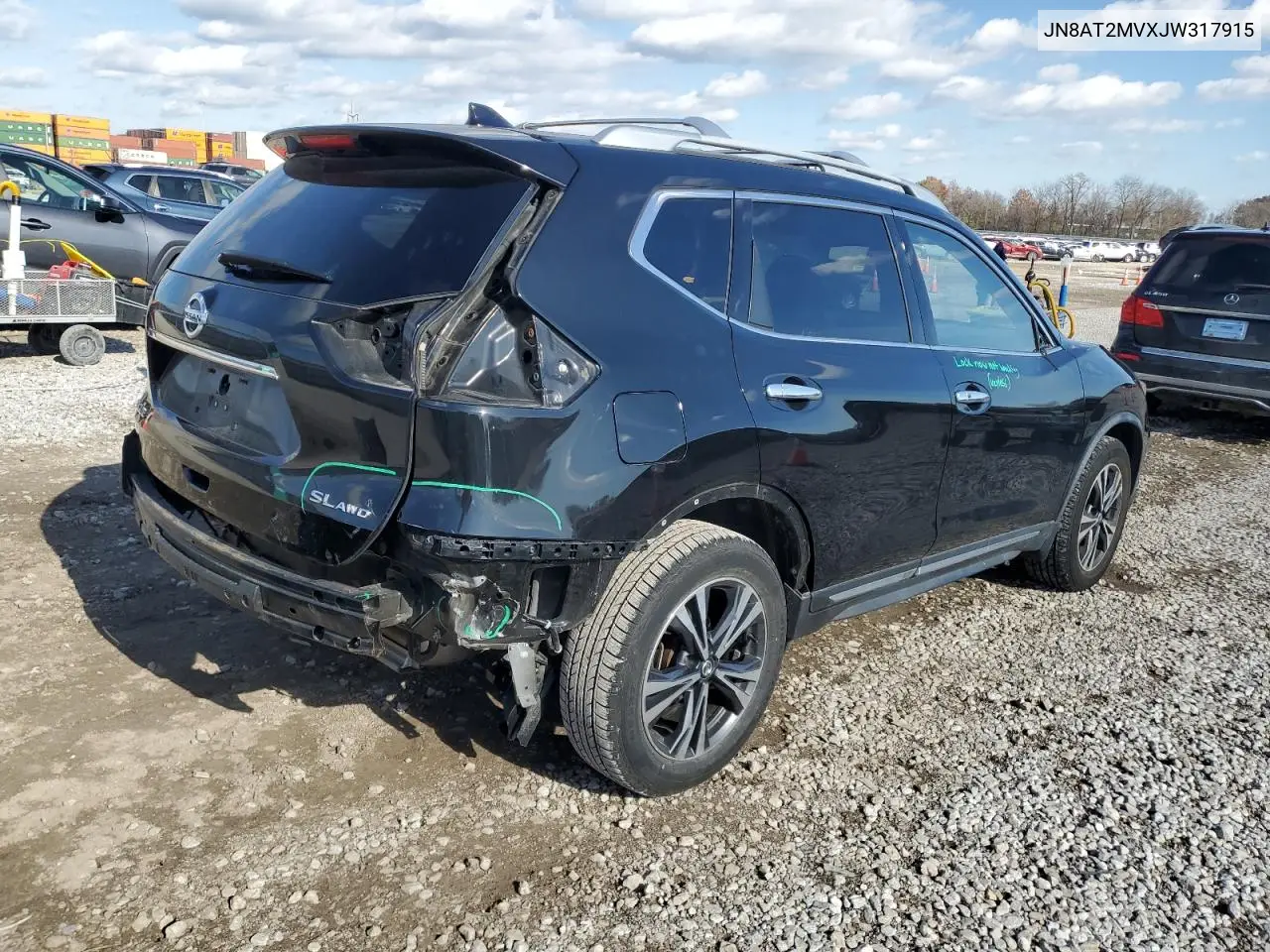 JN8AT2MVXJW317915 2018 Nissan Rogue S