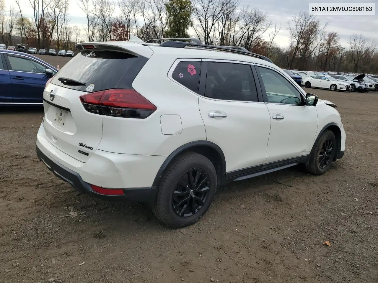 5N1AT2MV0JC808163 2018 Nissan Rogue S