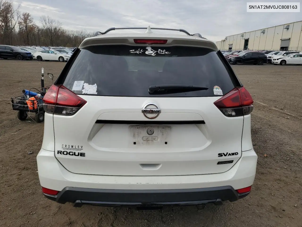 5N1AT2MV0JC808163 2018 Nissan Rogue S