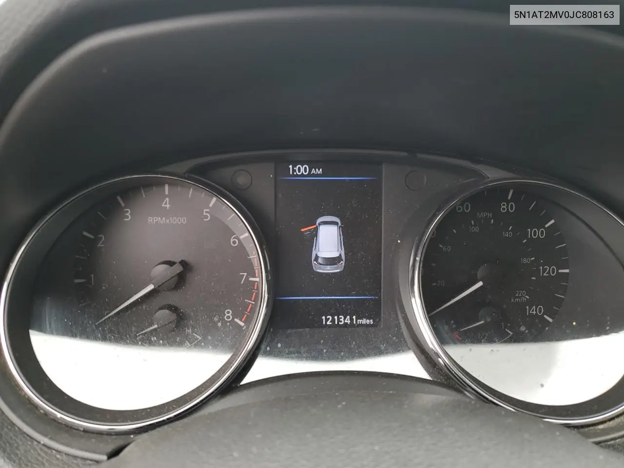 5N1AT2MV0JC808163 2018 Nissan Rogue S