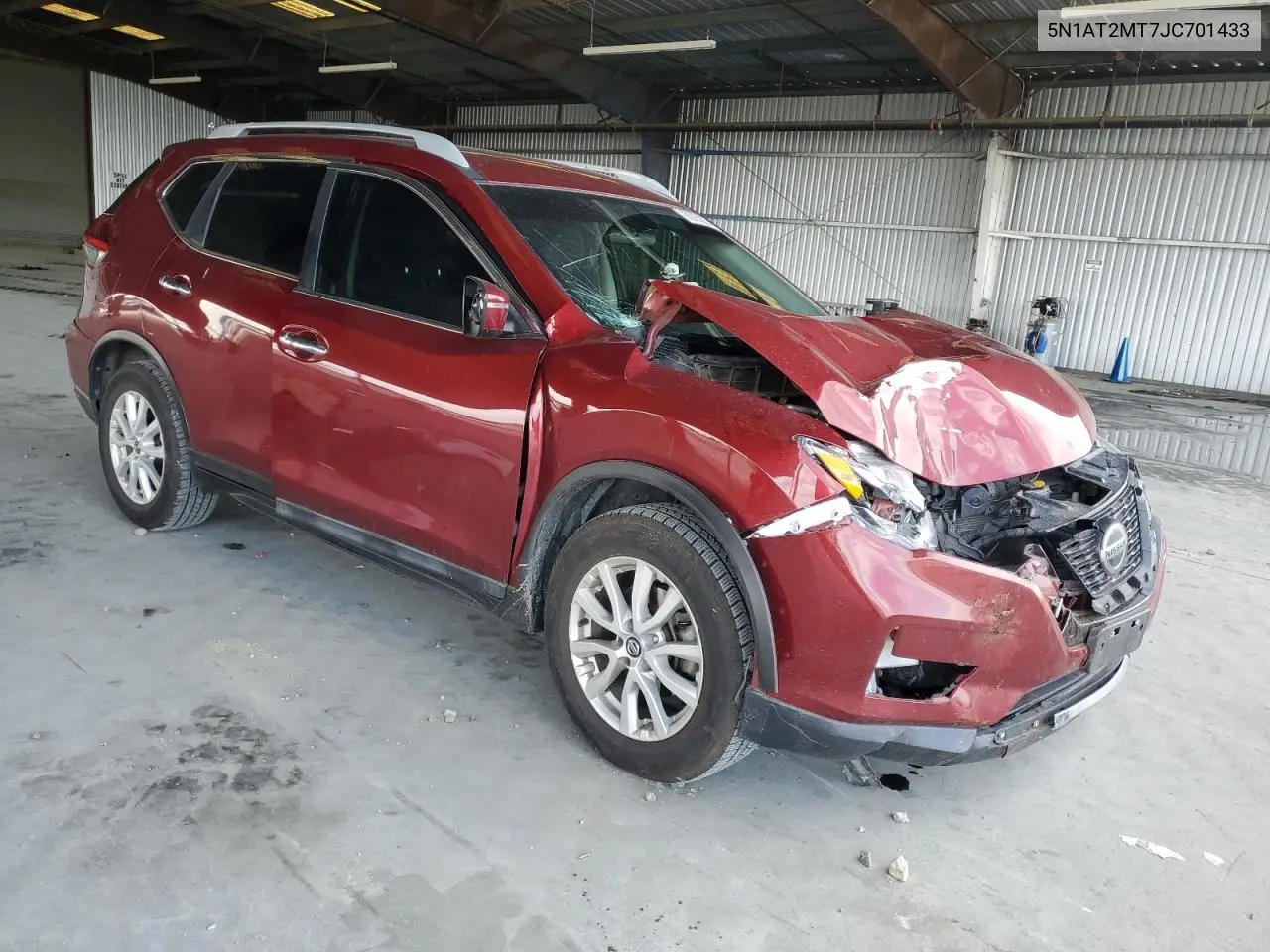 5N1AT2MT7JC701433 2018 Nissan Rogue S