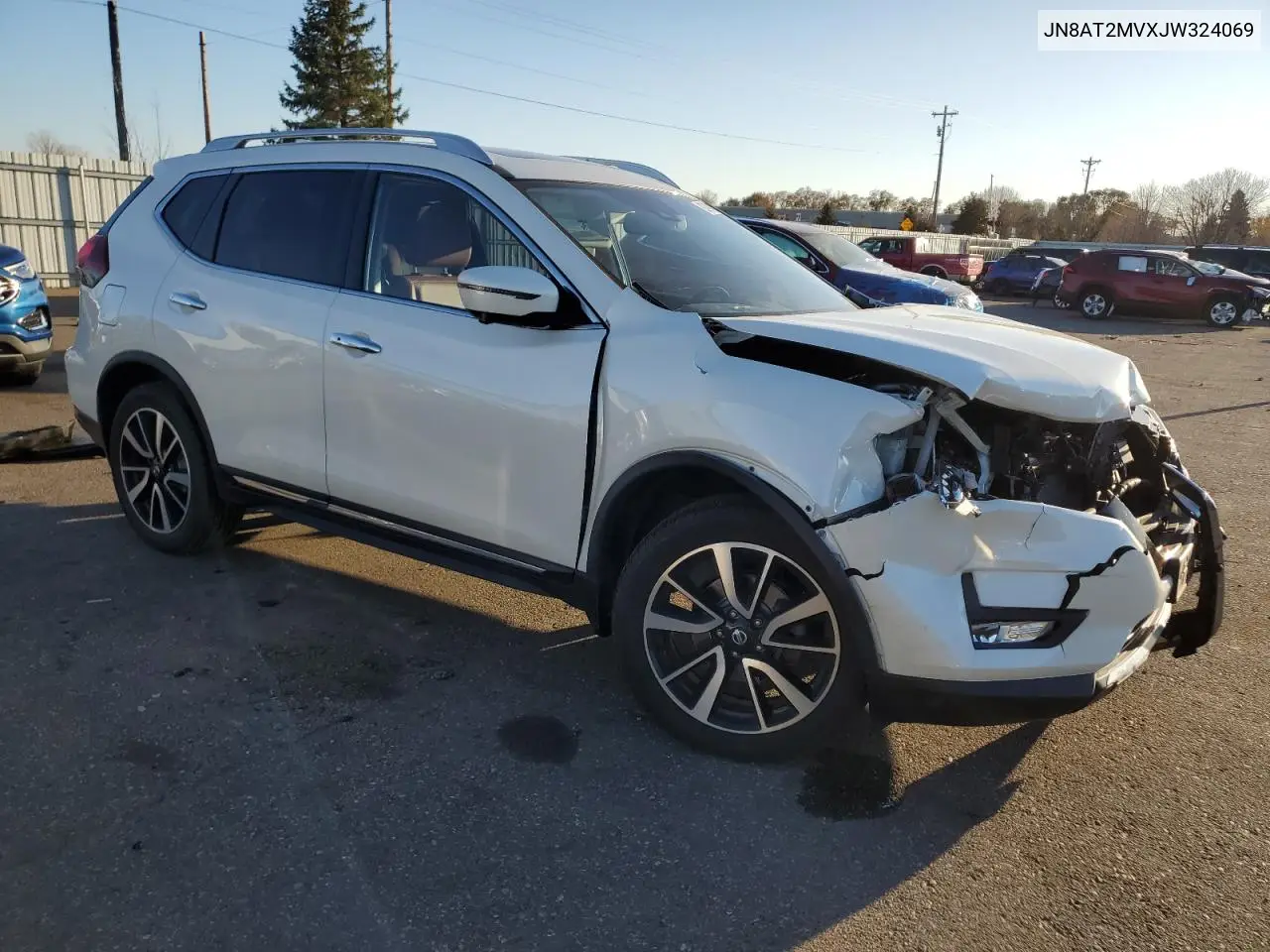 JN8AT2MVXJW324069 2018 Nissan Rogue S