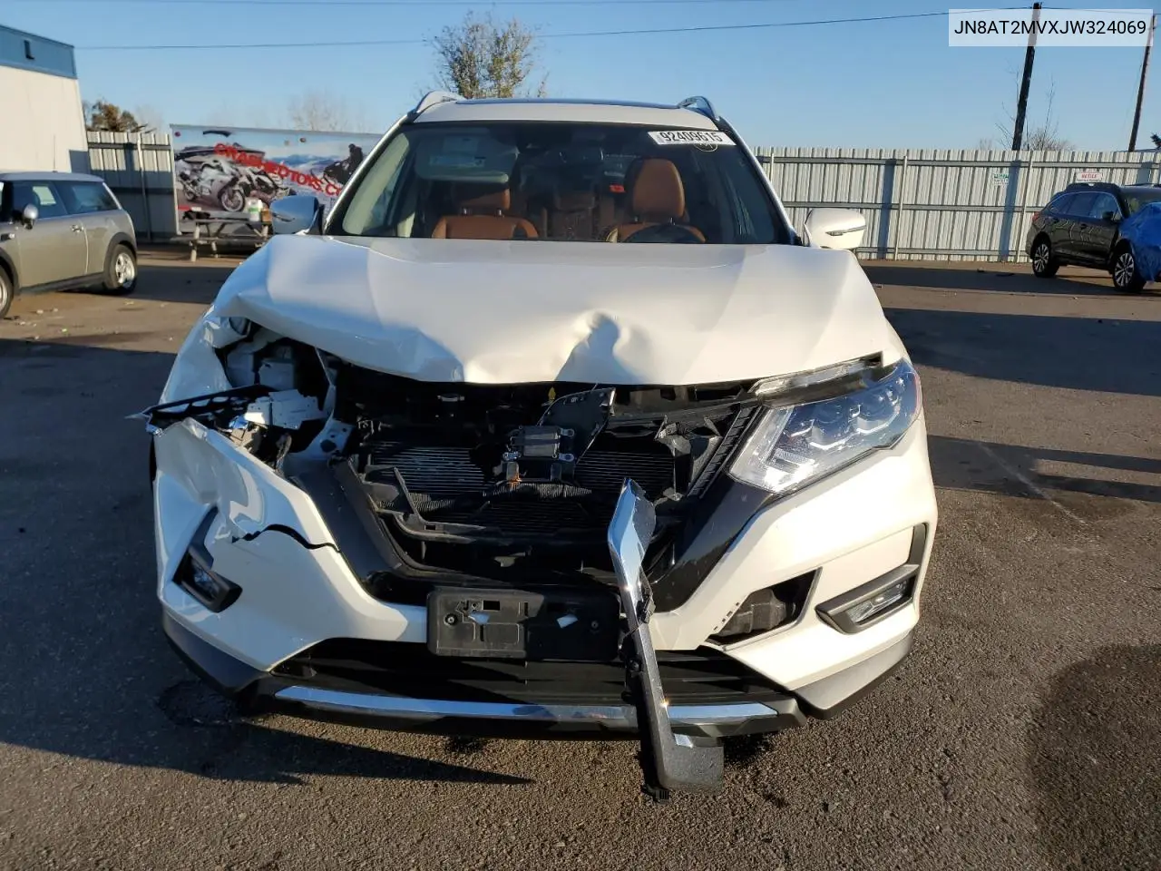 JN8AT2MVXJW324069 2018 Nissan Rogue S