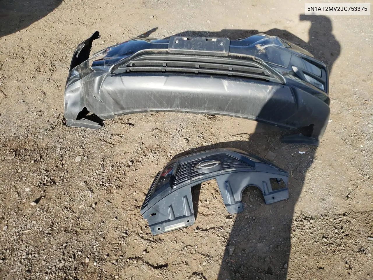 5N1AT2MV2JC753375 2018 Nissan Rogue S