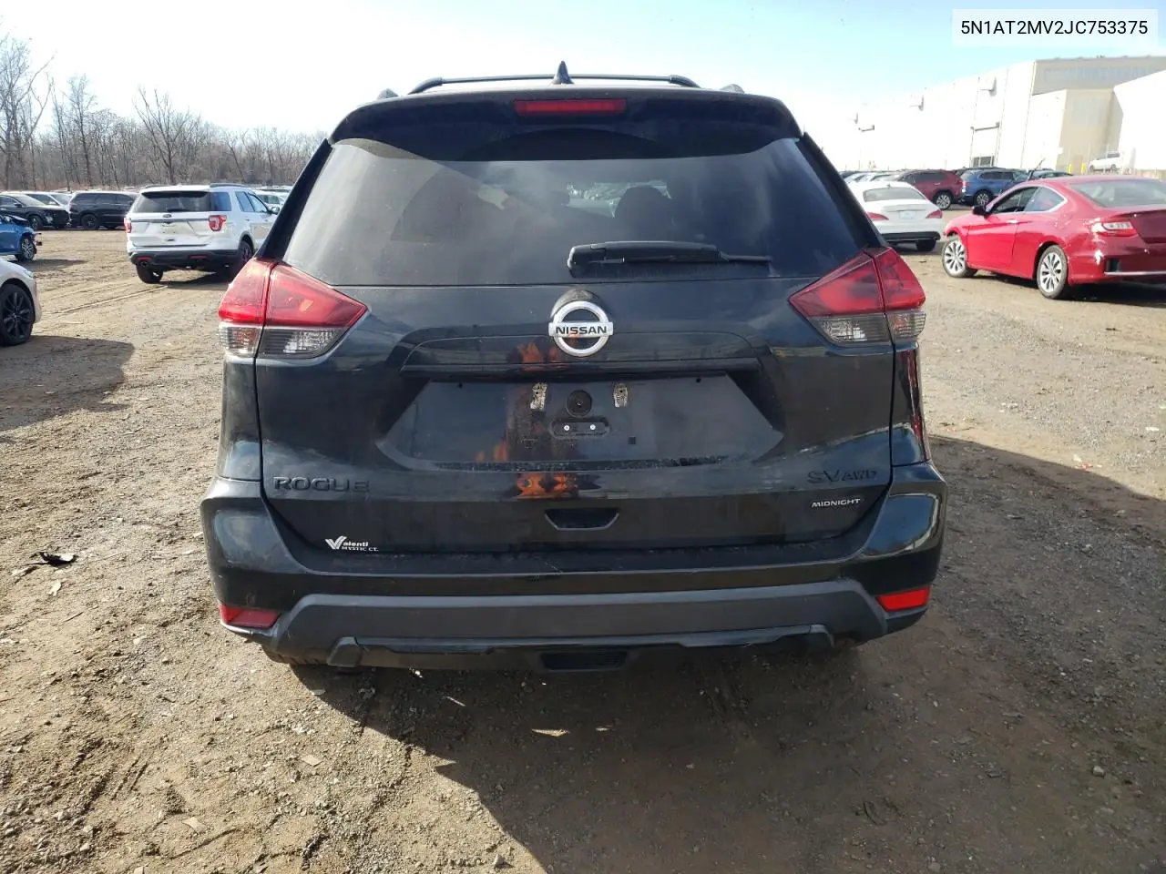 5N1AT2MV2JC753375 2018 Nissan Rogue S