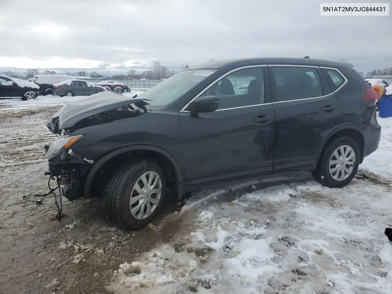 5N1AT2MV3JC844431 2018 Nissan Rogue S