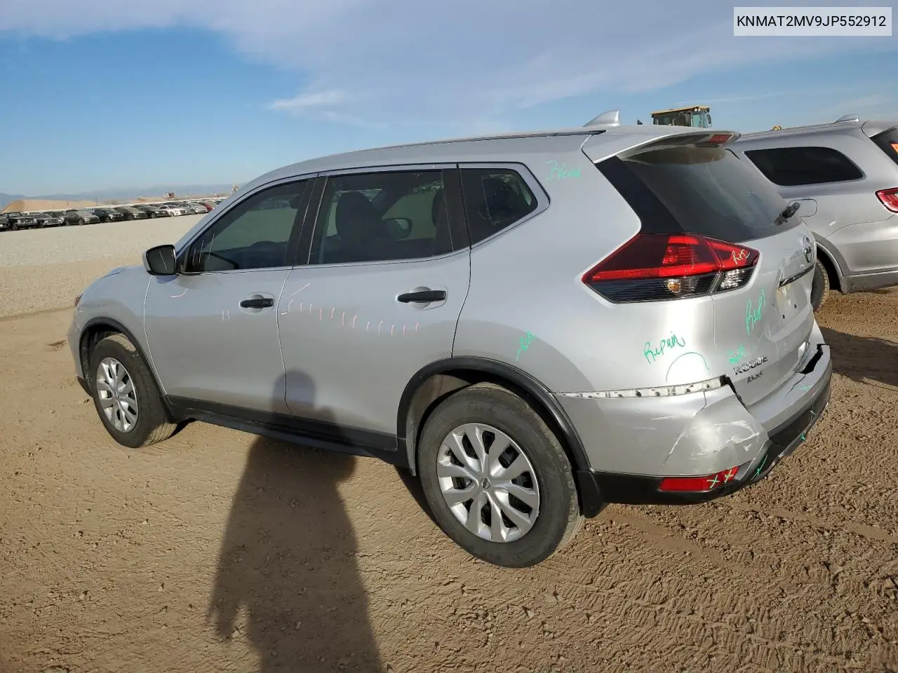 KNMAT2MV9JP552912 2018 Nissan Rogue S