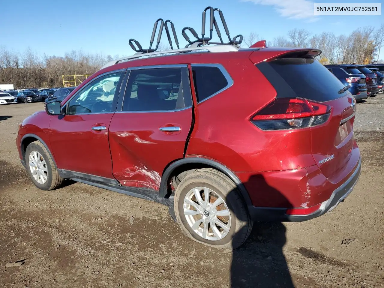 5N1AT2MV0JC752581 2018 Nissan Rogue S