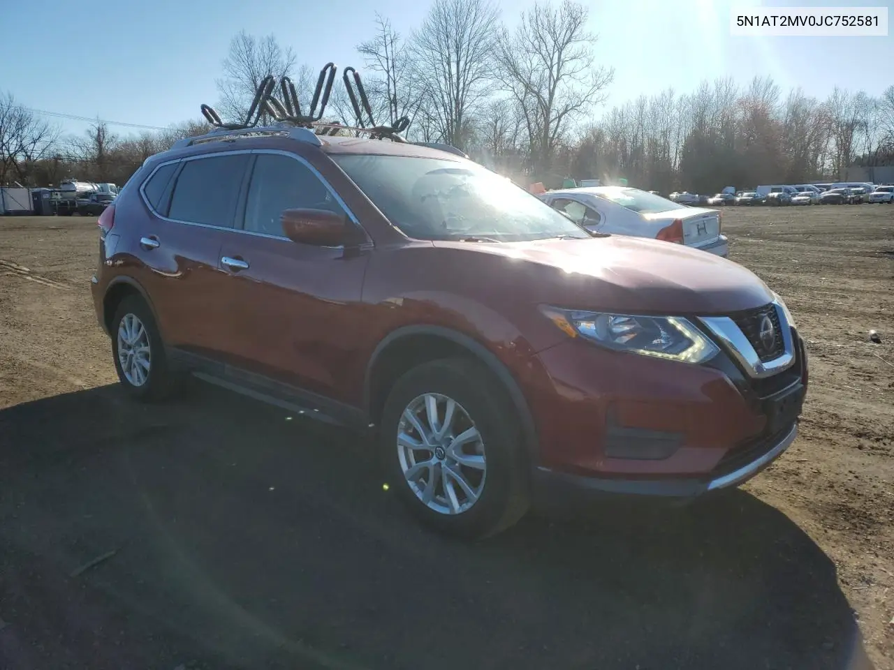 5N1AT2MV0JC752581 2018 Nissan Rogue S