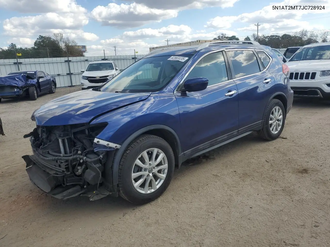 5N1AT2MT7JC728924 2018 Nissan Rogue S