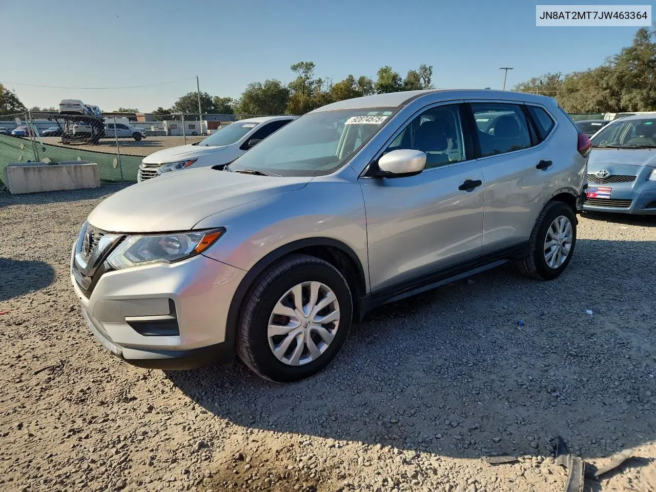 JN8AT2MT7JW463364 2018 Nissan Rogue S