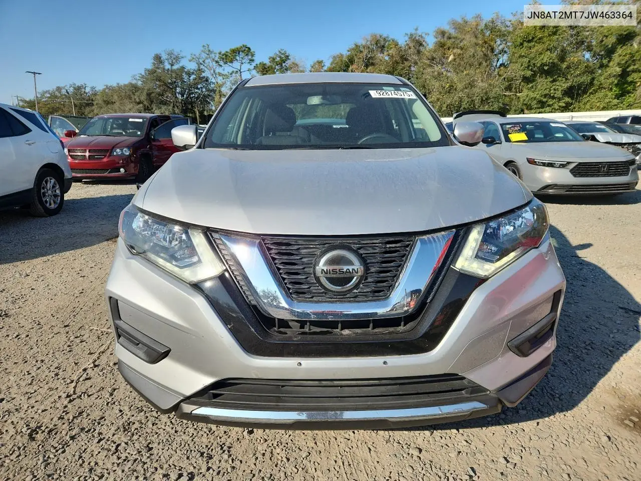 JN8AT2MT7JW463364 2018 Nissan Rogue S