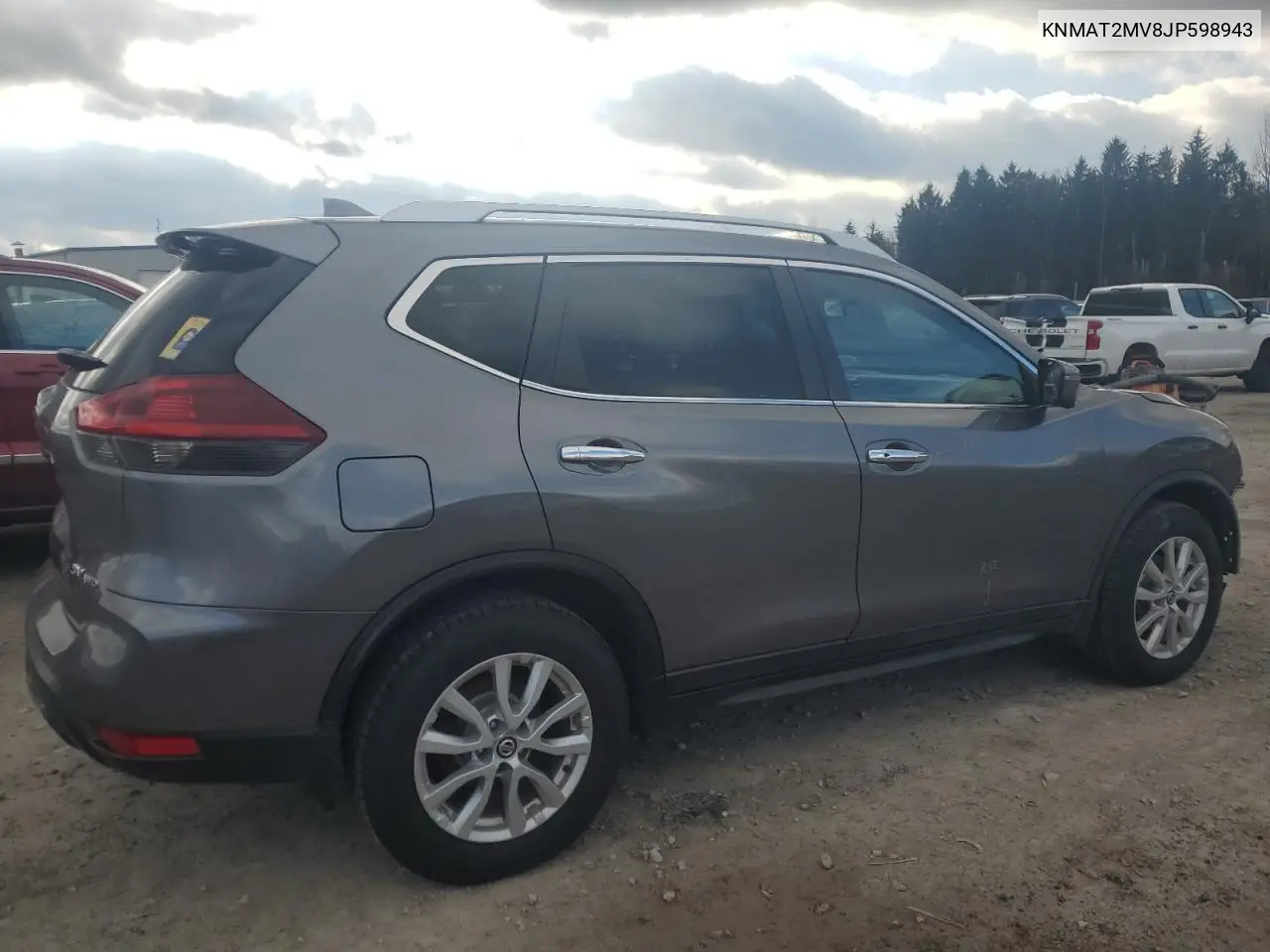 KNMAT2MV8JP598943 2018 Nissan Rogue S