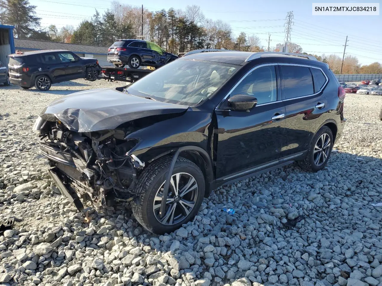 5N1AT2MTXJC834218 2018 Nissan Rogue S