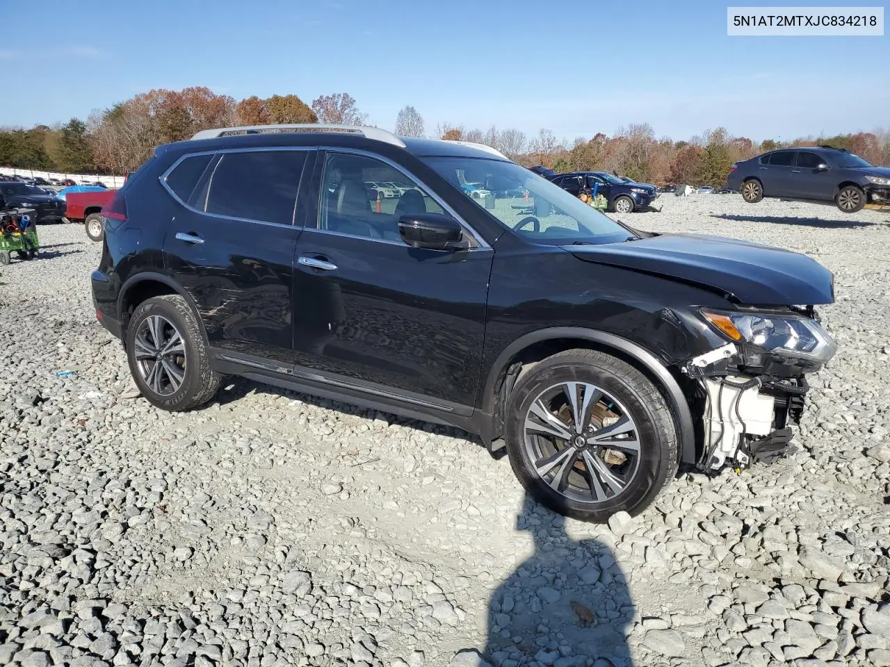 5N1AT2MTXJC834218 2018 Nissan Rogue S