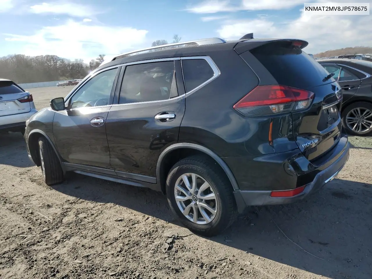 KNMAT2MV8JP578675 2018 Nissan Rogue S