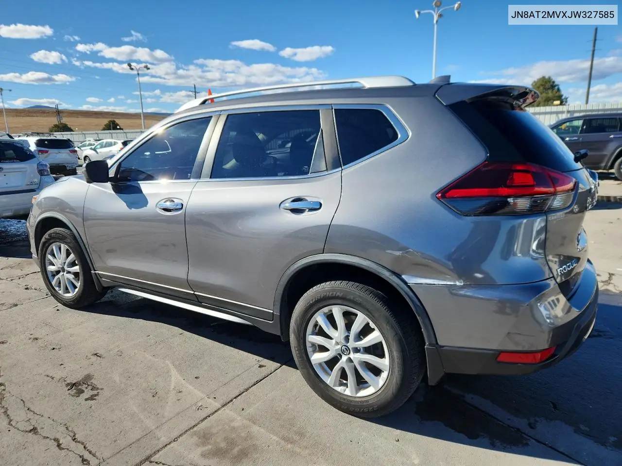 JN8AT2MVXJW327585 2018 Nissan Rogue S