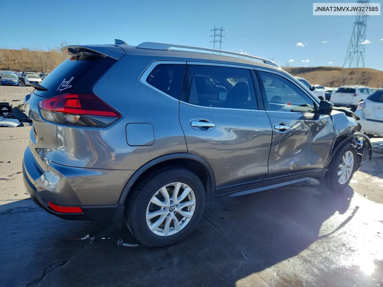 JN8AT2MVXJW327585 2018 Nissan Rogue S