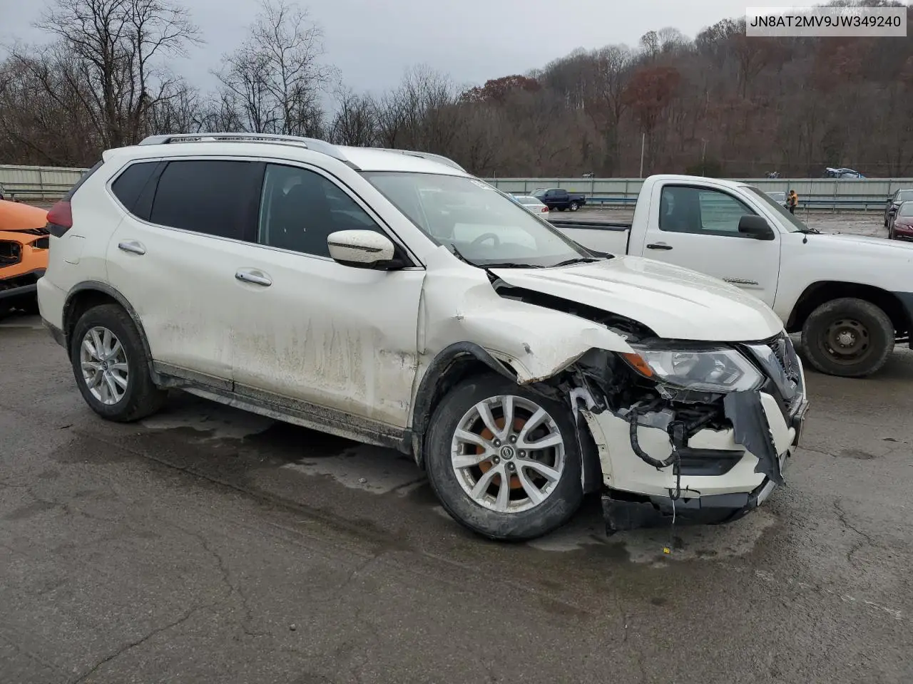 JN8AT2MV9JW349240 2018 Nissan Rogue S