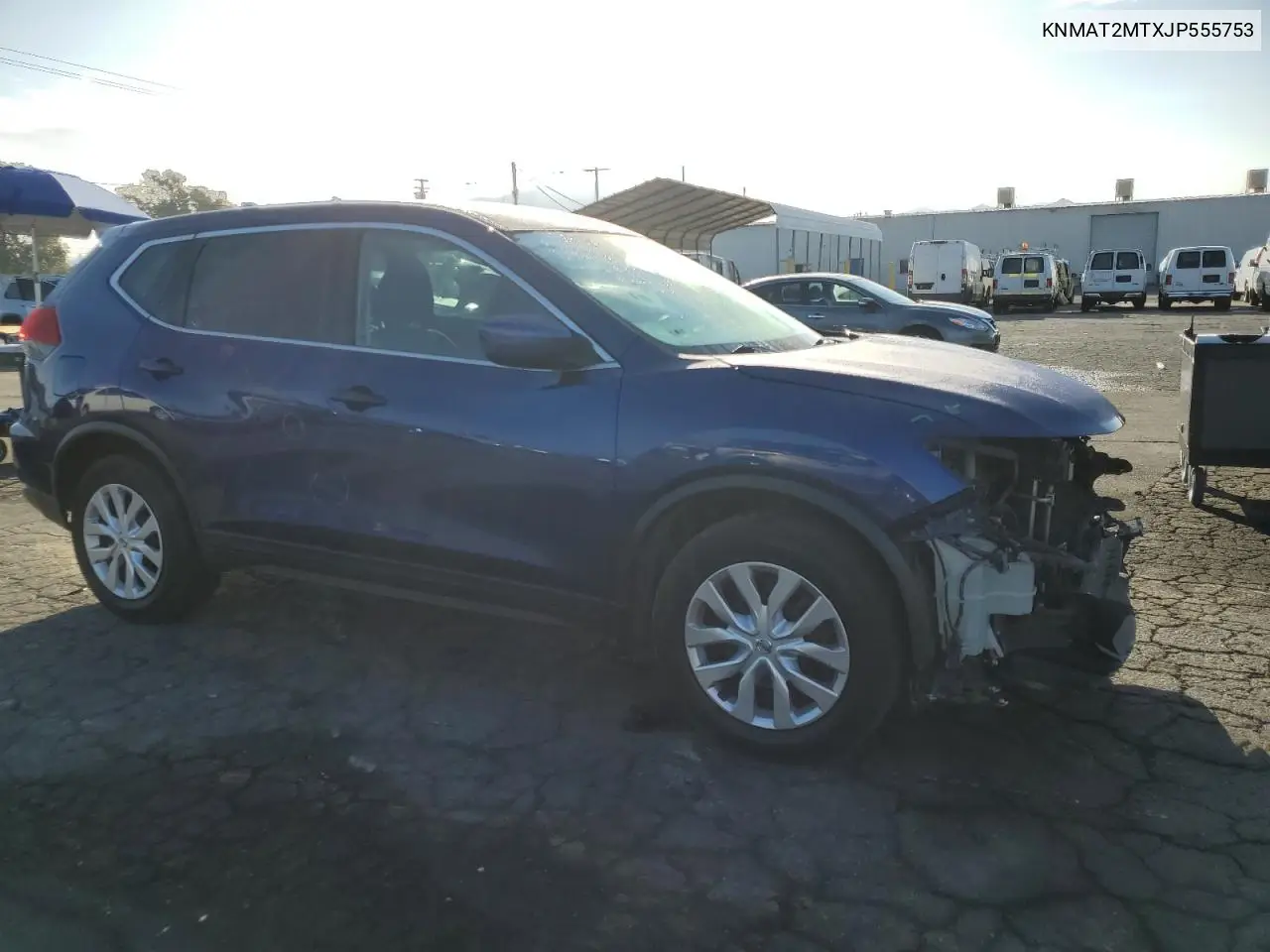 KNMAT2MTXJP555753 2018 Nissan Rogue S