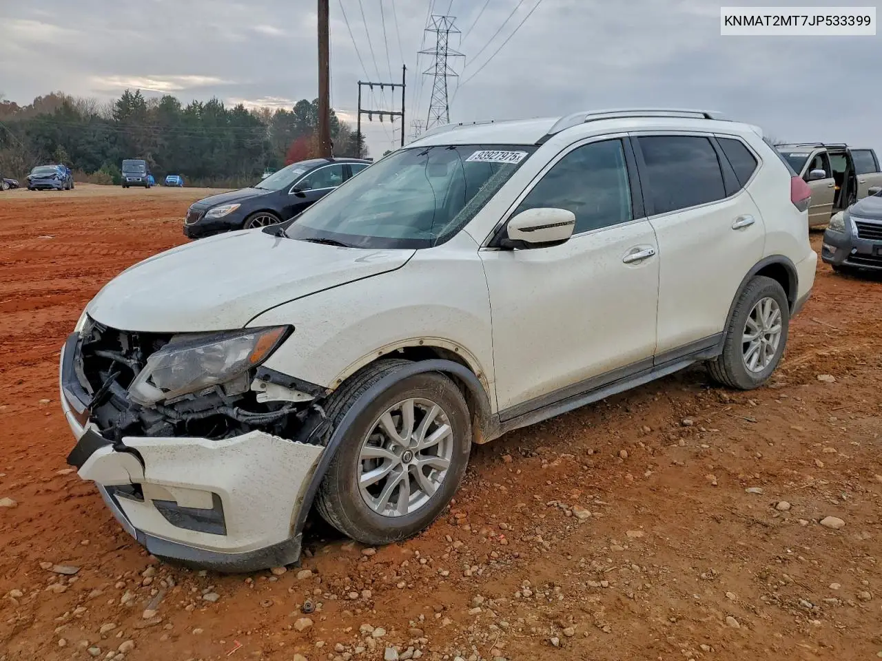 KNMAT2MT7JP533399 2018 Nissan Rogue S