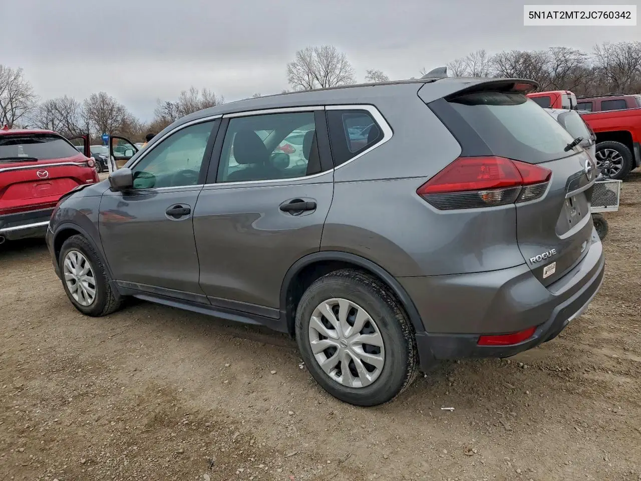 5N1AT2MT2JC760342 2018 Nissan Rogue S