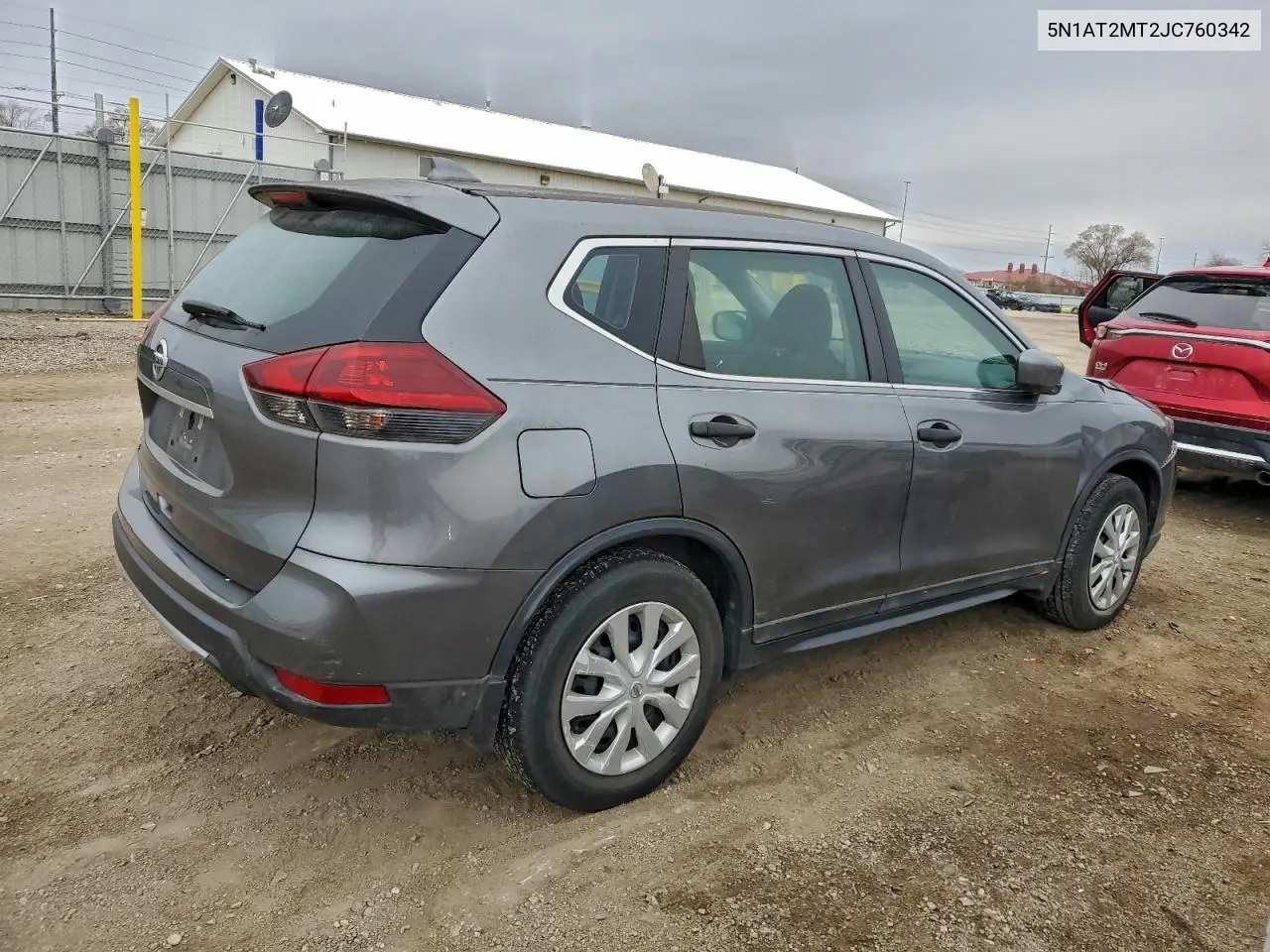 5N1AT2MT2JC760342 2018 Nissan Rogue S