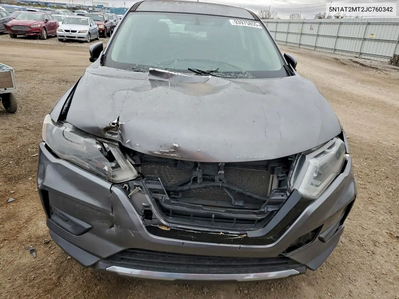 5N1AT2MT2JC760342 2018 Nissan Rogue S