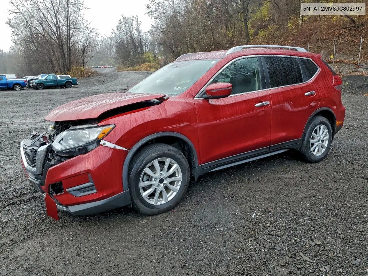5N1AT2MV8JC802997 2018 Nissan Rogue S