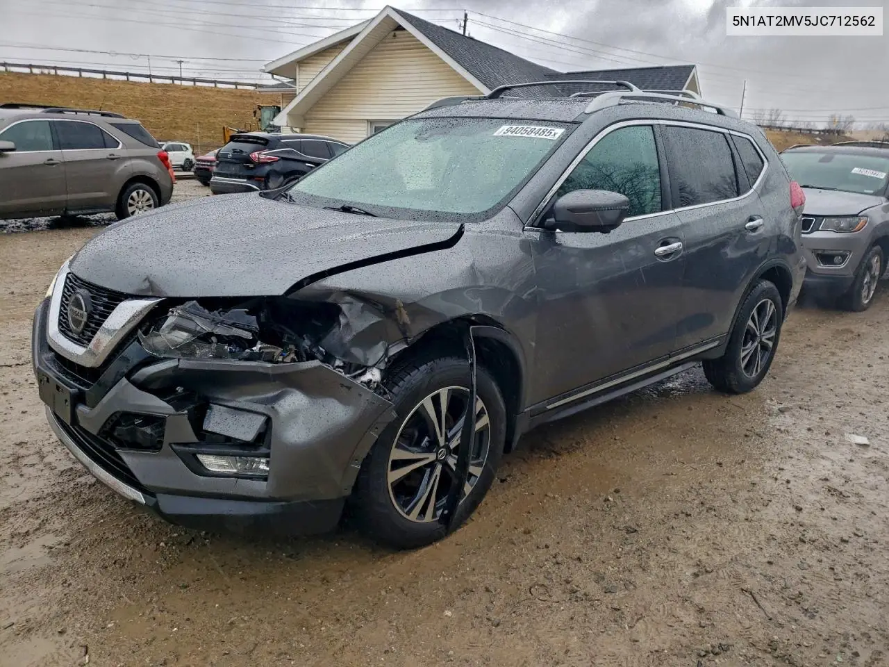5N1AT2MV5JC712562 2018 Nissan Rogue S
